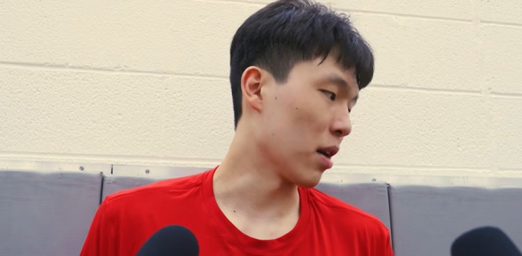 杨瀚森：回归开拓者首训攻防沟通全到位 直言第二次更自如