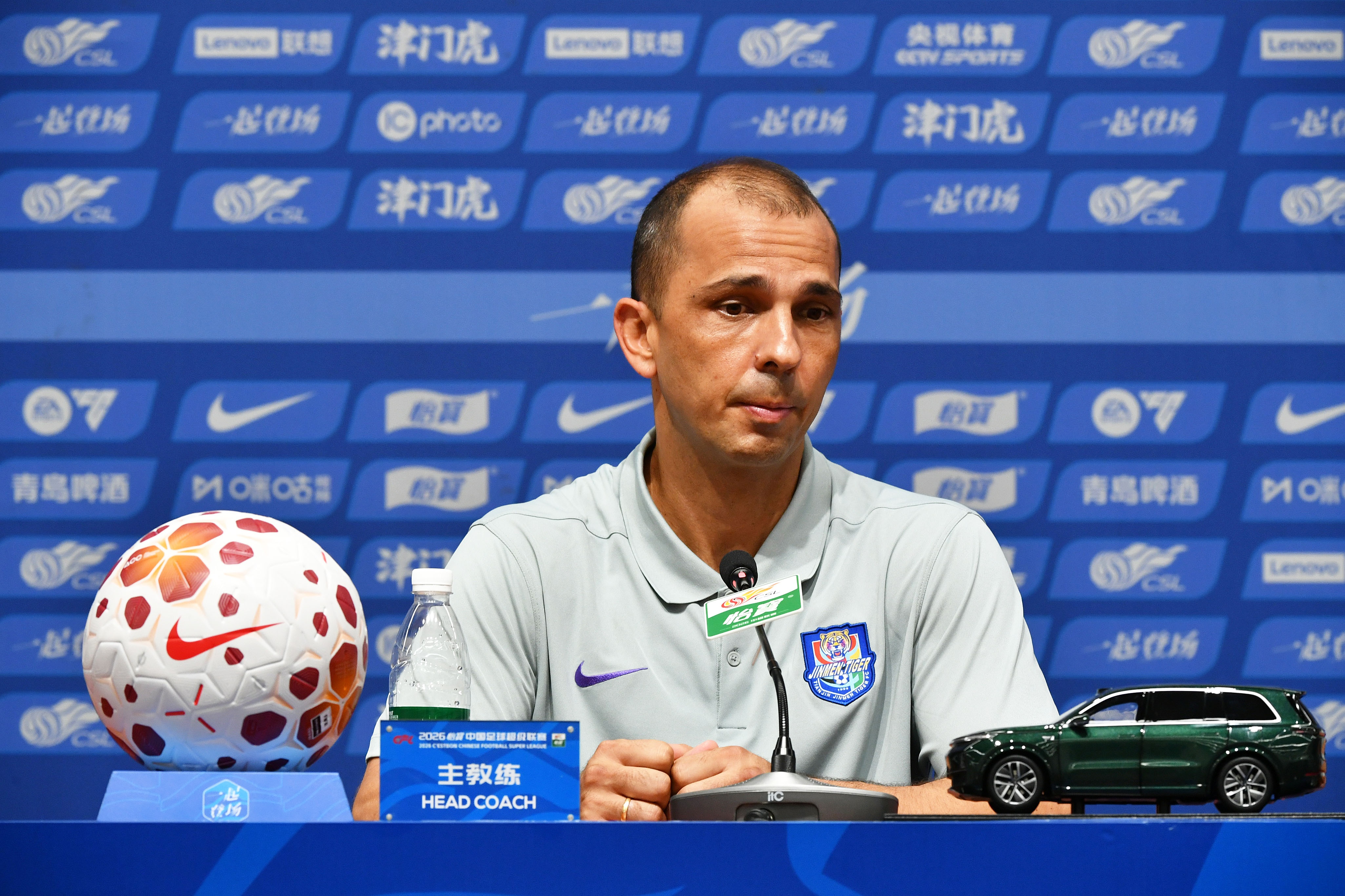 津门虎客场2-0申花，助教揭取胜三要素