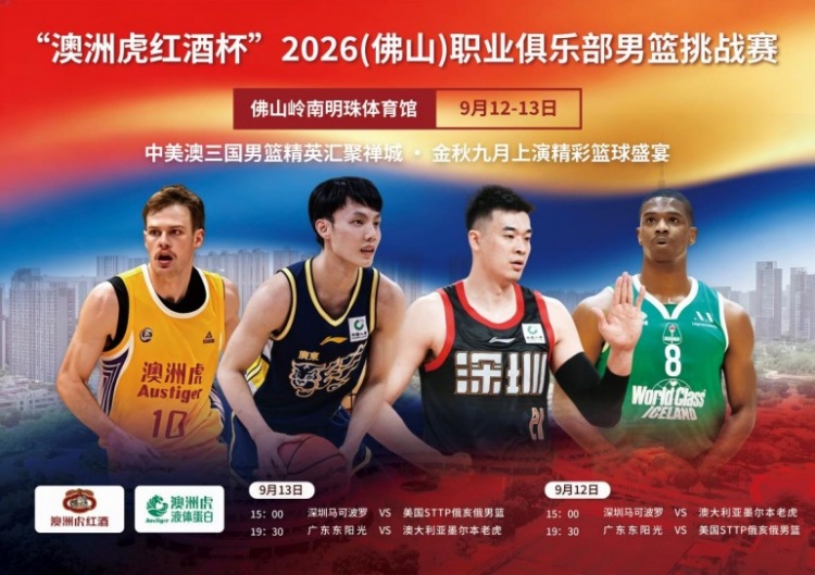 2026（佛山）职业俱乐部男篮挑战赛本周拉开战幕